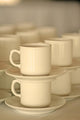 stacked coffee cups Wall Mural