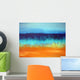 Abstract Acrylic Painted Background Wall Mural
