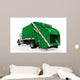 Garbage Truck Isolated Wall Decal