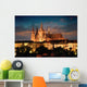 prague in the night Wall Mural