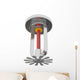 Ceiling Fire Sprinkler White