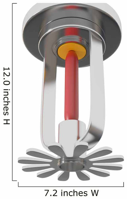 Ceiling Fire Sprinkler White