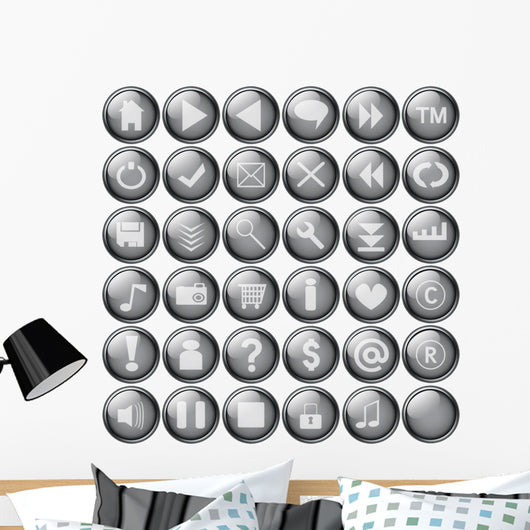 Grey Buttons