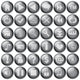 Grey Buttons