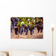 Merlot Grapes on Vine in Vineyard Wall Mural