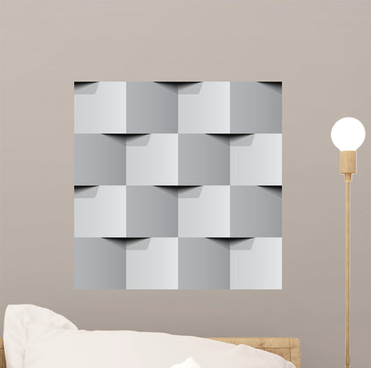 Vector Seamless Brick Wall Wall Mural