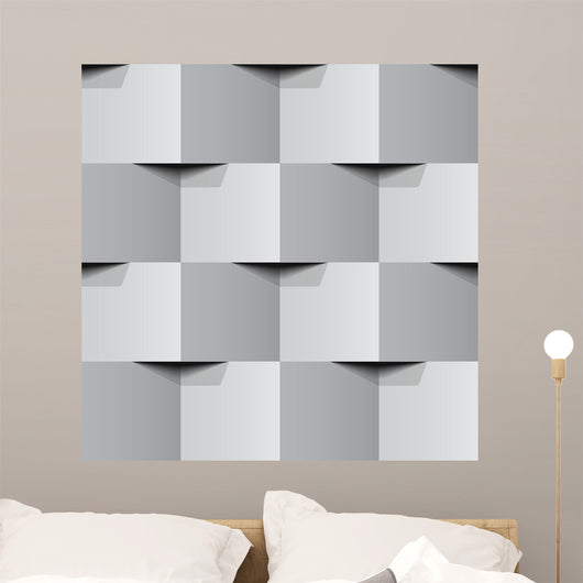 Vector Seamless Brick Wall Wall Mural