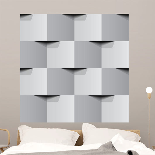 Vector Seamless Brick Wall Wall Mural