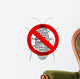 Restricted Area for Bugs Wall Decal