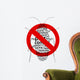 Restricted Area For Bugs Wall Decal