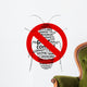 Restricted Area For Bugs Wall Decal
