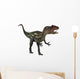 Allosaurus on White Wall Decal