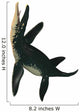 Liopleurodon on White Wall Decal
