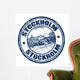 Stockholm Stamp Wall Decal