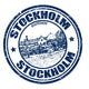 Stockholm Stamp Wall Decal