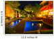 Privater Garten Bei Nacht - Sommerversion Wall Mural