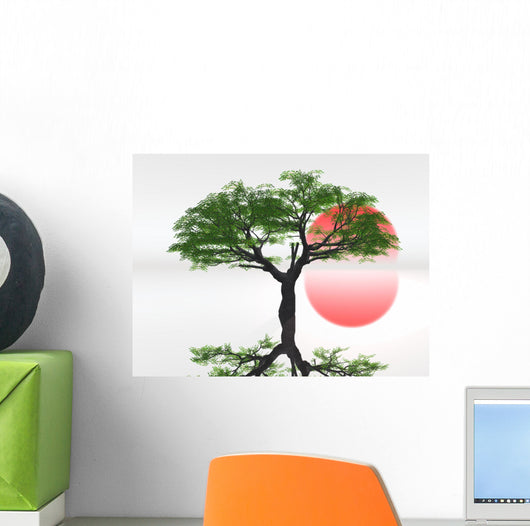 zen landscape Wall Mural