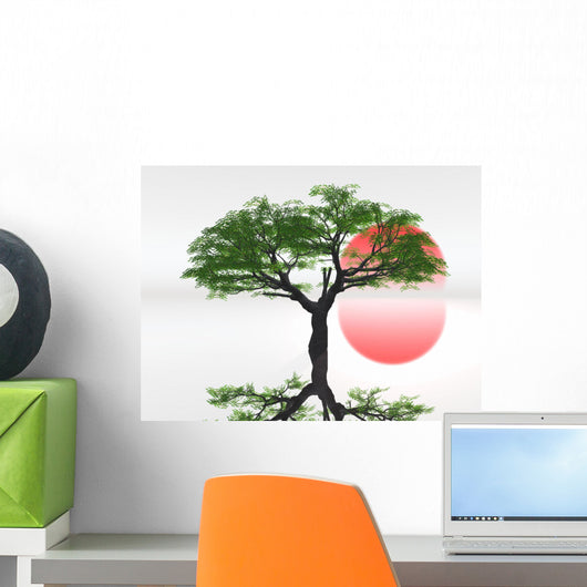 zen landscape Wall Mural