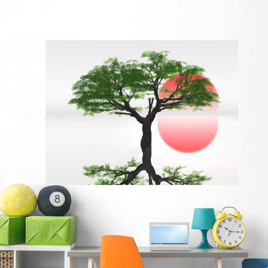 zen landscape Wall Mural