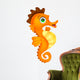 Cute Seahorse Wall Decal