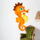 Cute Seahorse Wall Decal
