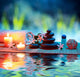 Two Candles and Towels