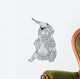 Happy Elephant Wall Decal