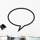Speech Bubble Wall Mural