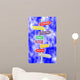 Leadership Wordcloud as Green Signpost Wall Mural