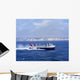 Cross Channel Hovercraft leaving Dover. England Wall Mural