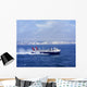 Cross Channel Hovercraft leaving Dover. England Wall Mural