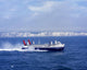 Cross Channel Hovercraft leaving Dover. England Wall Mural