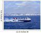 Cross Channel Hovercraft leaving Dover. England Wall Mural