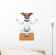 yoga dog Wall Decal