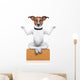 yoga dog Wall Decal