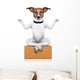 yoga dog Wall Decal
