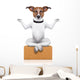 yoga dog Wall Decal