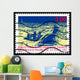 Postage stamp France 1996 New National Library of France Wall Mural