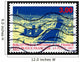 Postage stamp France 1996 New National Library of France Wall Mural