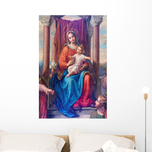 Vienna Detail Fresco Madonna Wall Decal