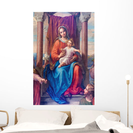 Vienna Detail Fresco Madonna Wall Decal