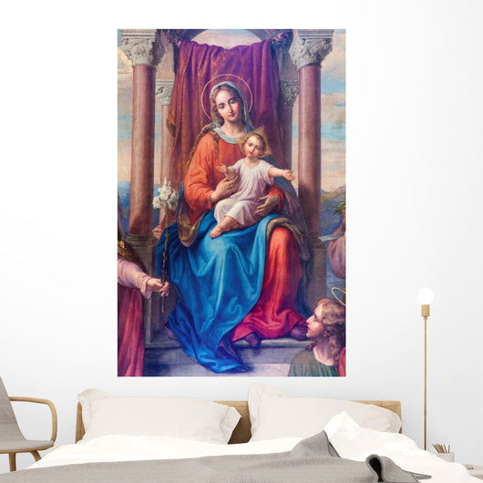 Vienna Detail Fresco Madonna Wall Decal