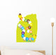 Math Caterpillars Missing Numbers Wall Decal