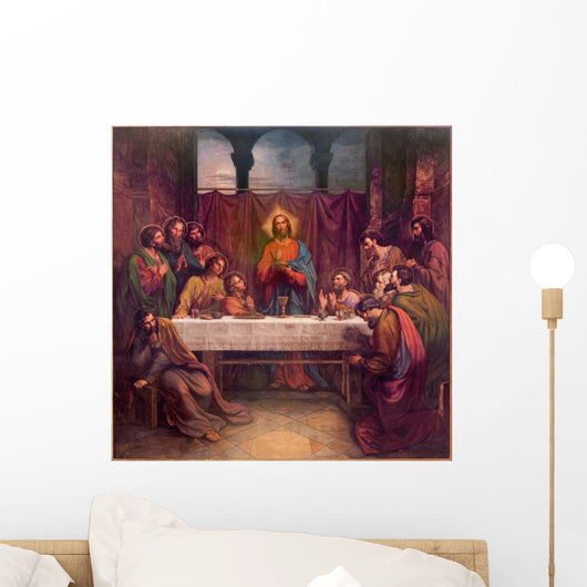 Vienna Fresco Last Suppe Wall Decal