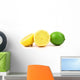 Lime and Lemon Slices Wall Decal