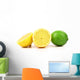 Lime and Lemon Slices Wall Decal