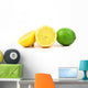 Lime and Lemon Slices Wall Decal