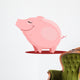 Pig Illustration Wall Decal