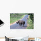Rhino and Zebra Wall Decal