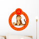 Chinese Zodiac Animal Monkey Wall Decal